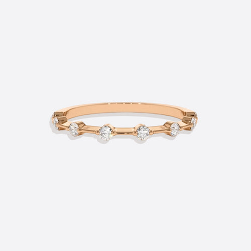 Ultra Thin Floating Eternity Ring