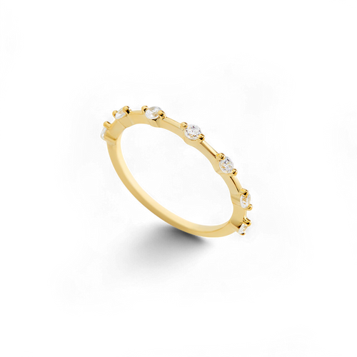 Ultra Thin Floating Eternity Ring