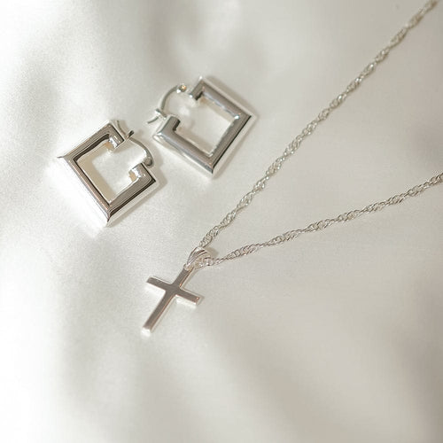 Pendant Necklace in Sterling Silver