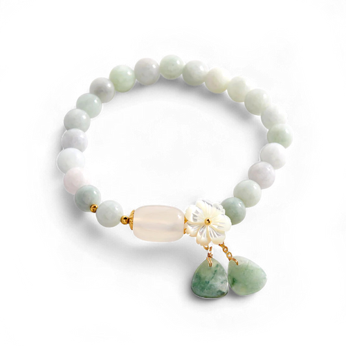 White Jade Luck Bracelet