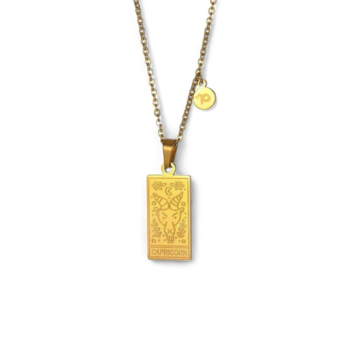 Zodiac Card Necklace