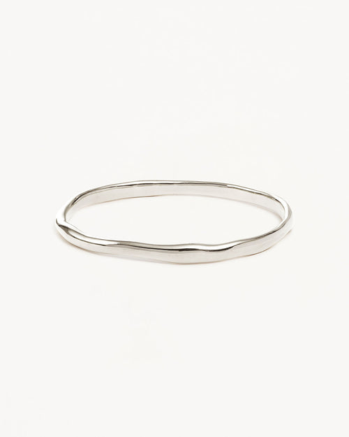 White Gold Vermeil Lover Bangle