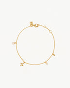 Yellow Gold Vermeil Live in Peace Bracelet