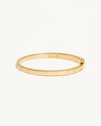 Yellow Gold Vermeil Live in Love Bangle