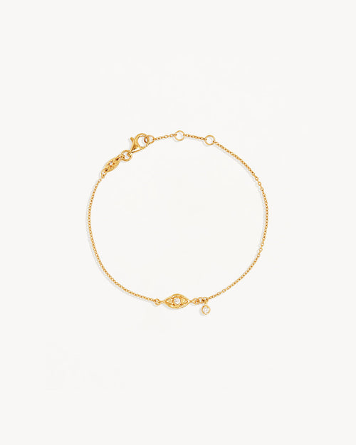 Yellow Gold Vermeil I am Protected Bracelet
