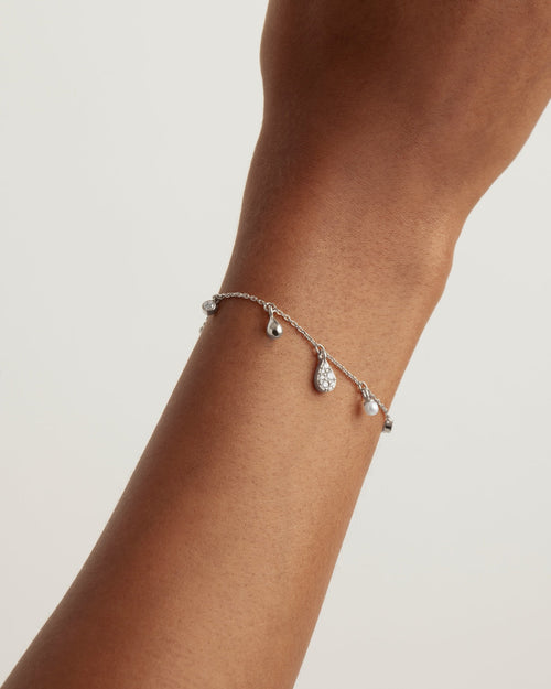 White Gold Vermeil Ocean Mist Bracelet