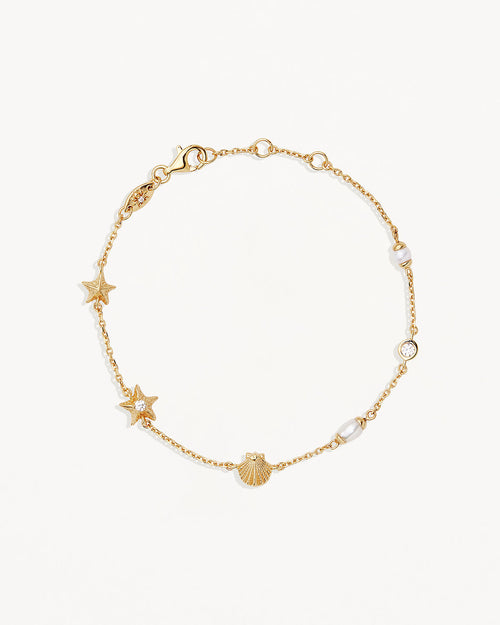 Yellow Gold Vermeil Ocean Dreaming Bracelet