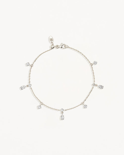 White Gold Vermeil No Rain, No Flowers Bracelet