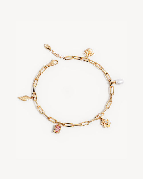 Yellow Gold Vermeil Bloom With Grace Bracelet