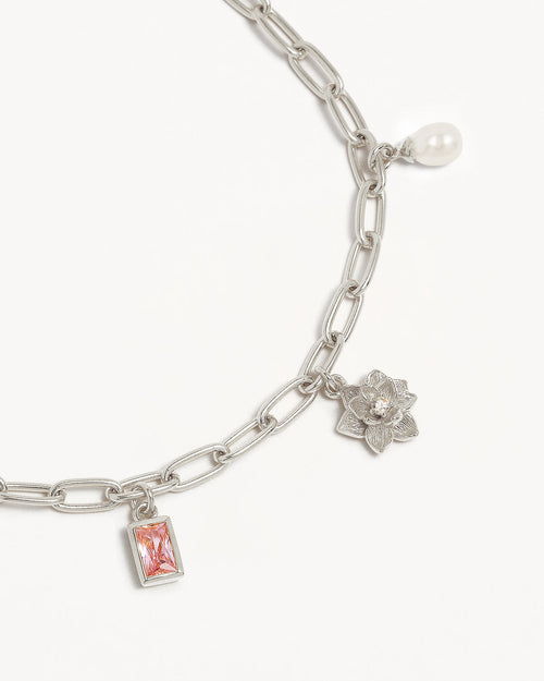 White Gold Vermeil Bloom With Grace Bracelet