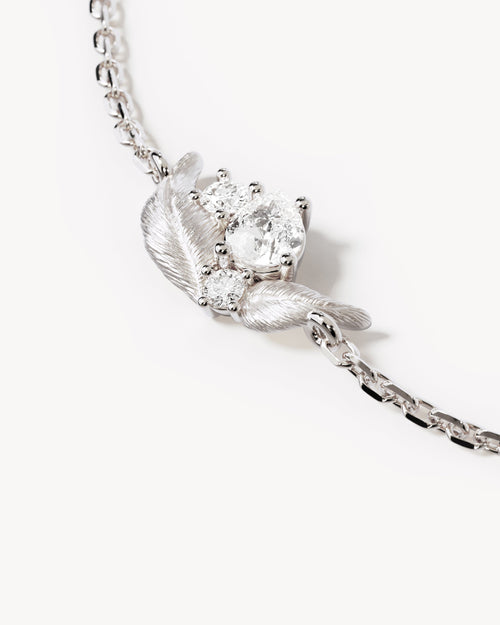 White Gold Vermeil Through the Seasons Bracelet