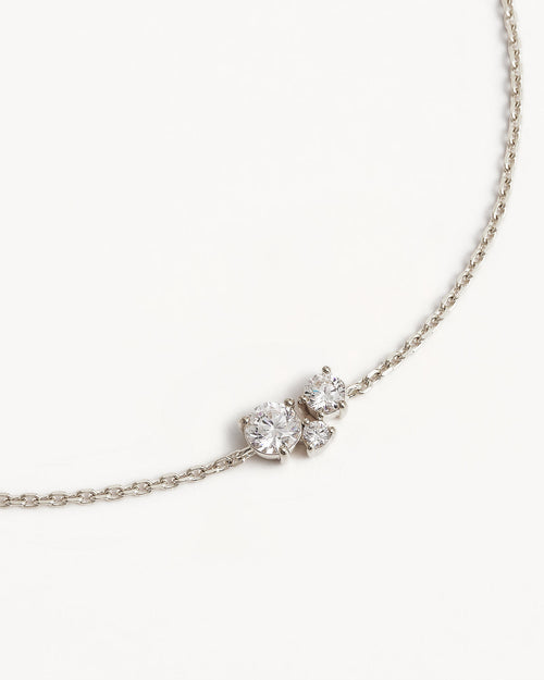 White Gold Vermeil Whispers of Love Bracelet
