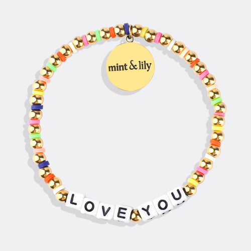 Custom Waterproof Rainbow Beaded Friendship Bracelet