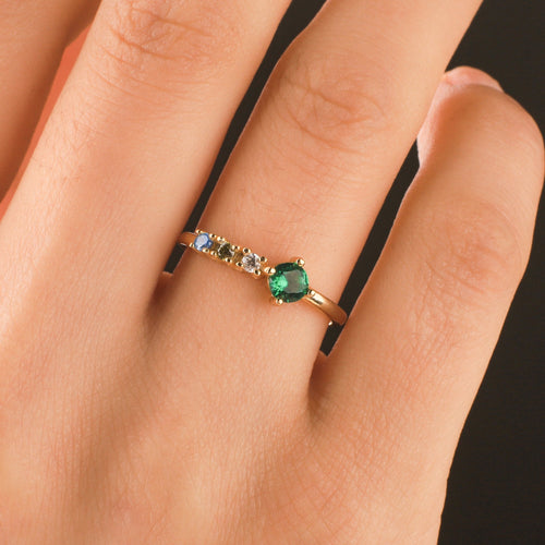 Family Birthstones Ring
