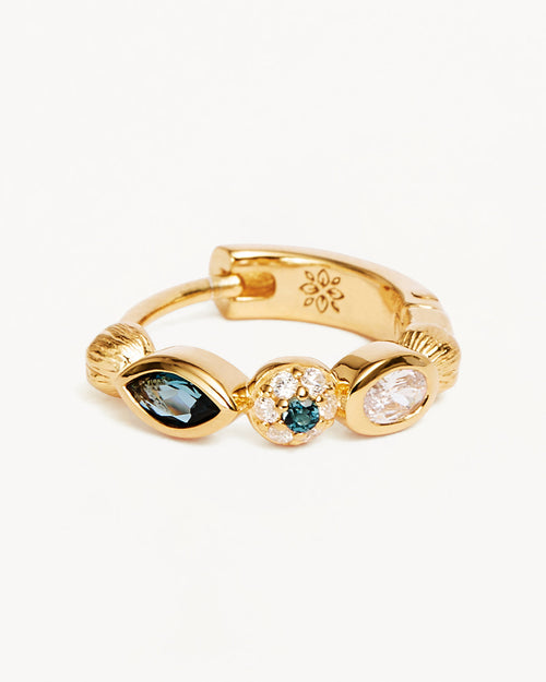 Yellow Gold Vermeil Protection of Eye Hoops
