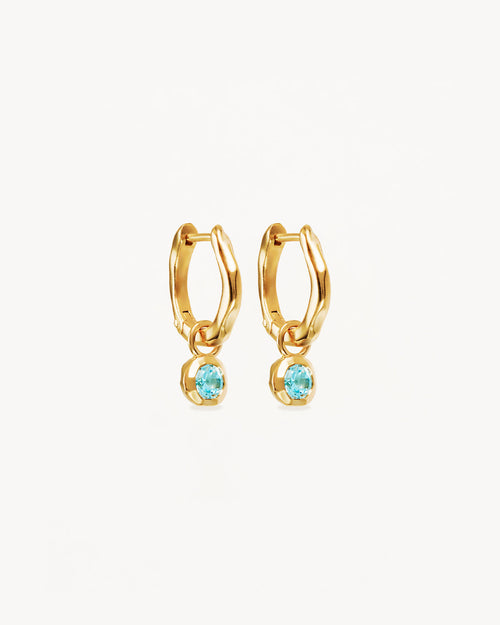 Yellow Gold Vermeil Infinite Skies Hoops