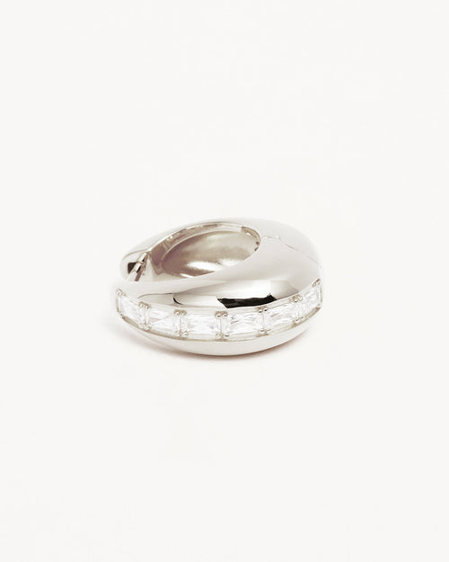 White Gold Vermeil Magic of You Hoops
