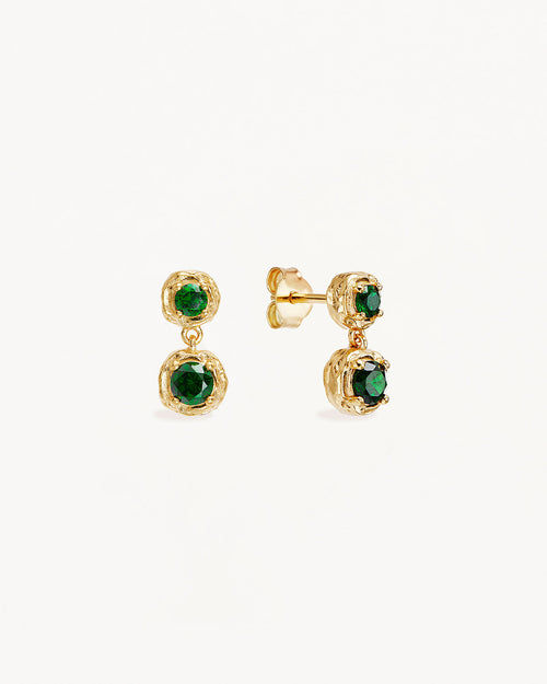 Yellow Gold Vermeil Depth of You Drop Earrings
