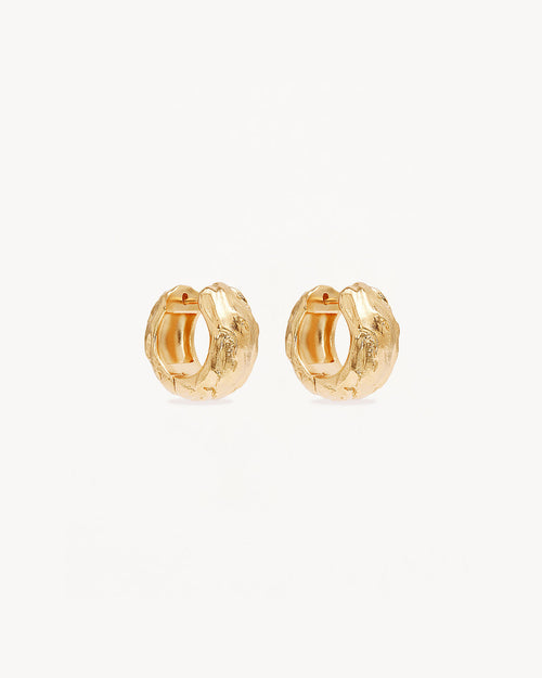 Gold Plated Drift Hoops