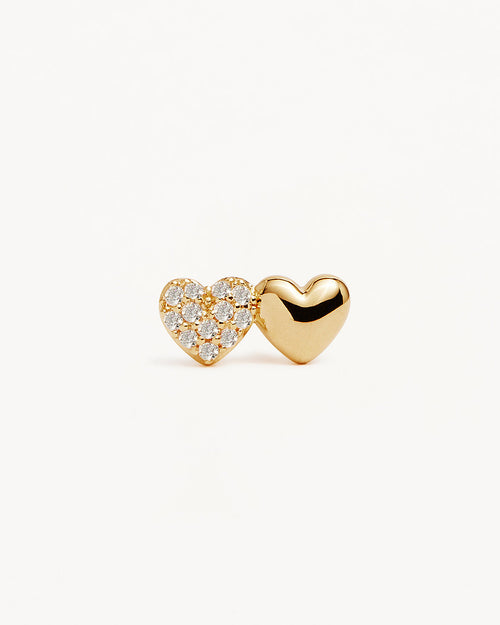Yellow Gold Vermeil Always By Your Side Stud Earrings