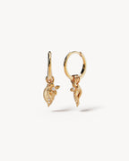 Yellow Gold Vermeil Begin Again Hoops