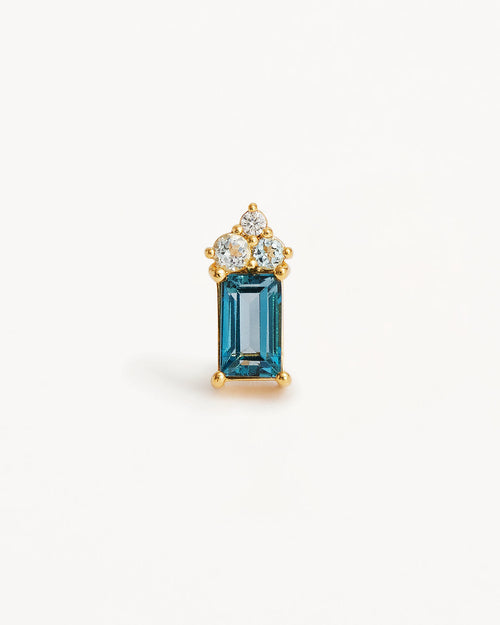 Yellow Gold Vermeil Endless Devotion Stud Earrings