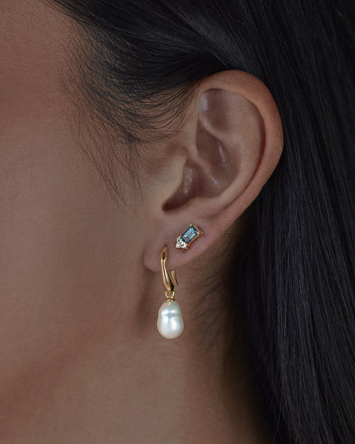 Yellow Gold Vermeil Endless Devotion Stud Earrings