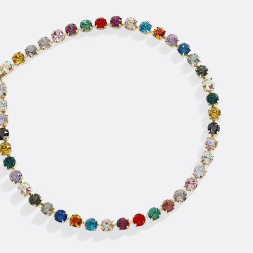 Ombr Crystal Adjustable Necklace