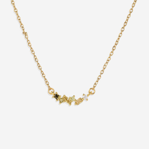 Ombre Birthstone Necklace