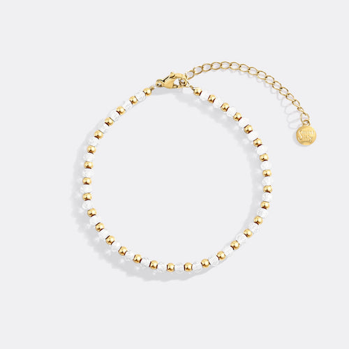 Birthstone and Bead Bracelet