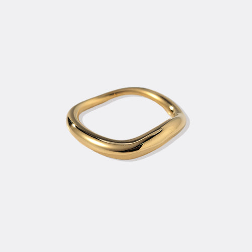 Sculptural Wavelength Ring