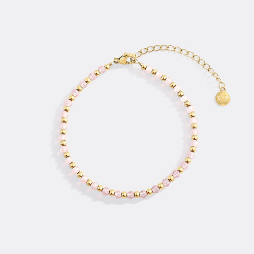 Birthstone and Bead Bracelet