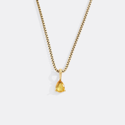 Personalized Multi-Birthstone Necklace