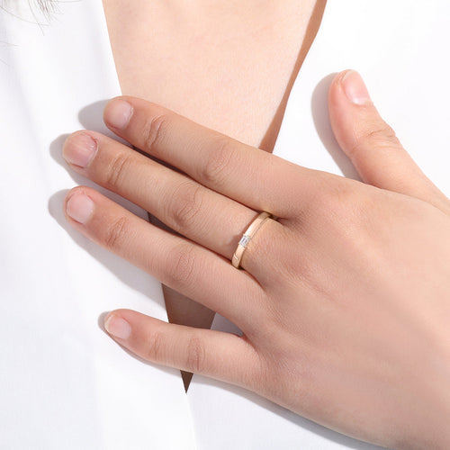 Baguette Diamond Band Ring