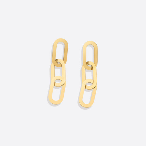 Chunky Chain Link Earrings
