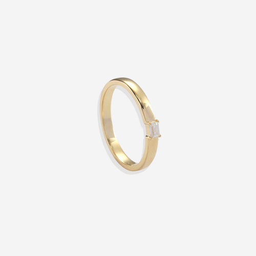 Baguette Diamond Band Ring