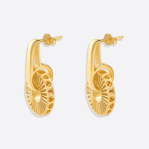 Burst Drop Earrings