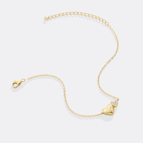 Heart Pave Bracelet