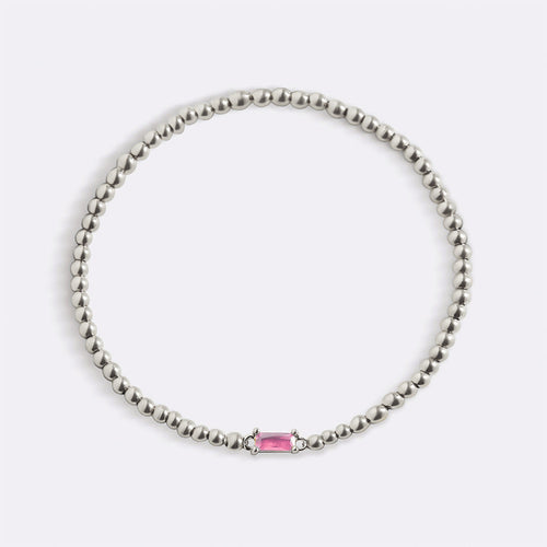 Beaded Birthstone Bracelet
