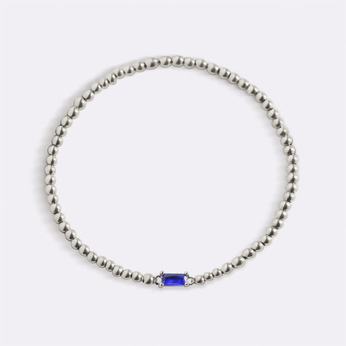 Beaded Birthstone Bracelet