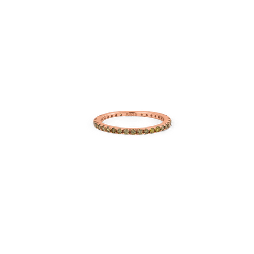 August Birthstone Eternity Stacking Ring