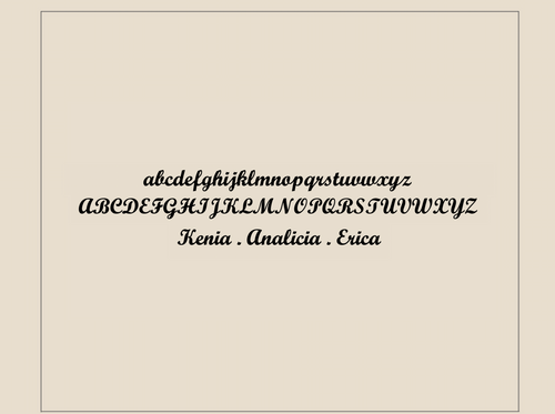 London Multiple Name Ring