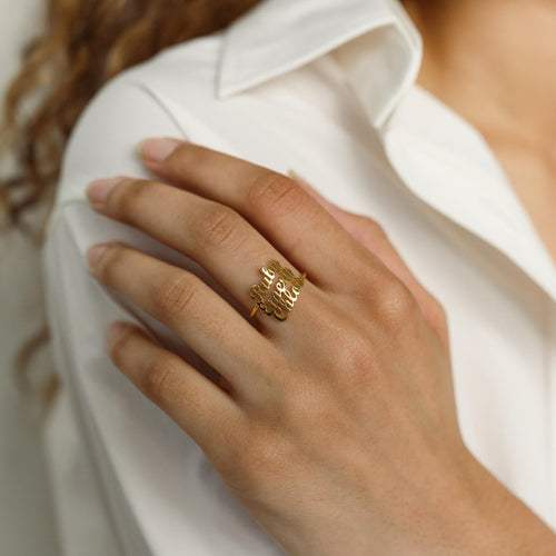 London Multiple Name Ring