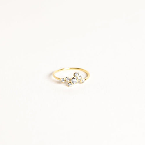 Cluster Birthstone Ring