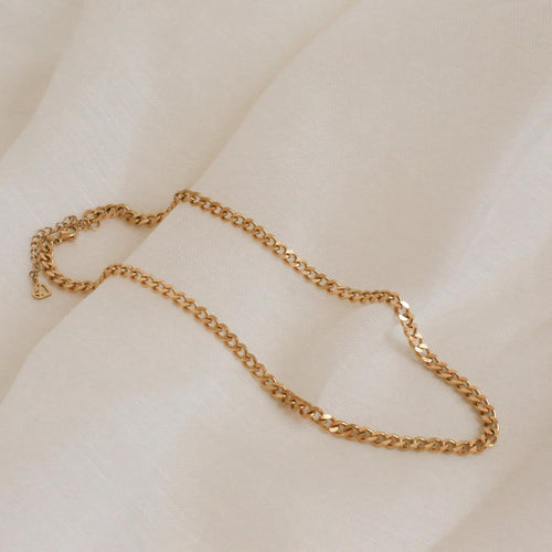 Make a Bold Statement with the Blake Thick Curb Necklace
