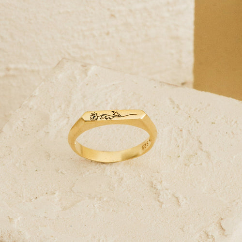 Eternal Remembrance: The Personalized Bar Ring