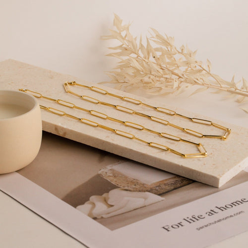 Large Link Chain Necklace