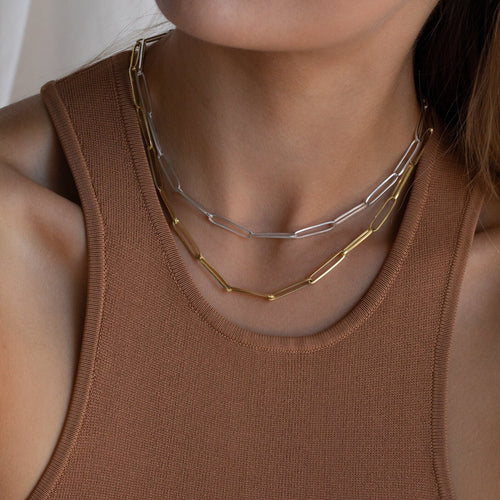 Large Link Chain Necklace