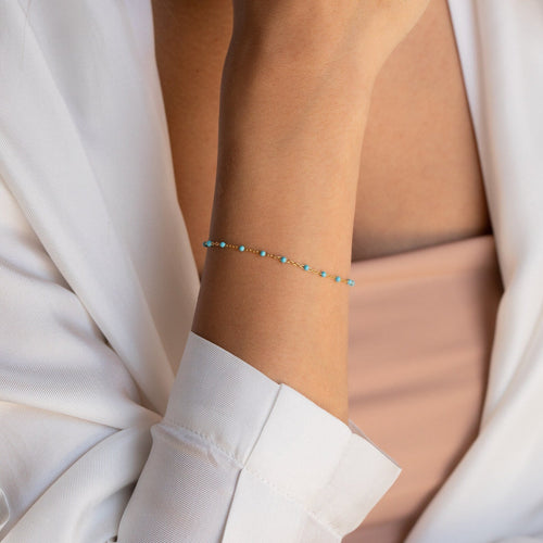 Turquoise Beaded Bracelet