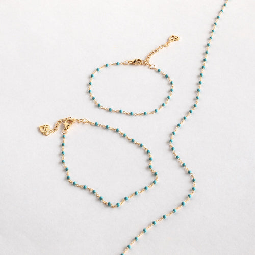 Turquoise Beaded Bracelet